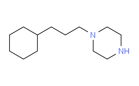 CAS No. 800372-97-8, 1-(3-Cyclohexylpropyl)piperazine