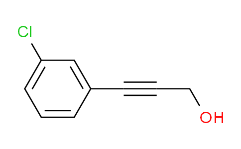 CAS No. 80151-33-3, 3-(3-chlorophenyl)-2-propyn-1-ol