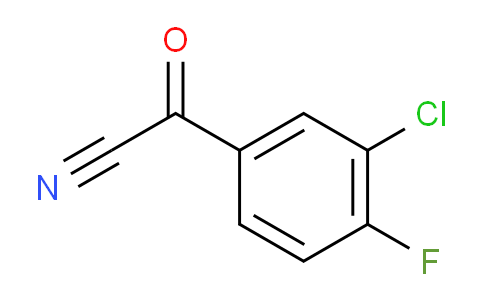 CAS No. 80277-45-8, 3-Chloro-4-fluorobenzoyl cyanide