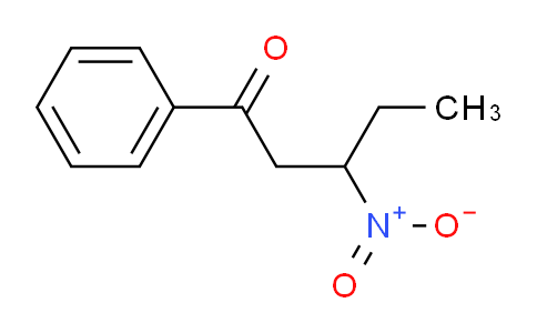 CAS No. 80460-02-2, 3-nitro-1-phenyl-1-pentanone