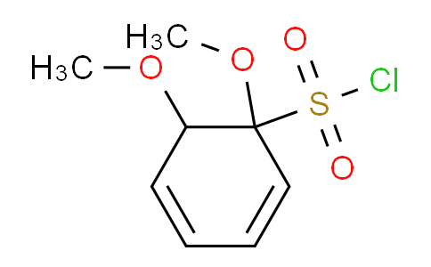 CAS No. 80563-82-2, 1,6-dimethoxy-1-cyclohexa-2,4-dienesulfonyl chloride