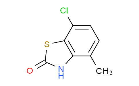 CAS No. 80567-63-1, 7-chloro-4-methyl-3H-1,3-benzothiazol-2-one
