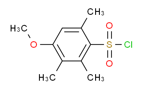 CAS No. 80745-07-9, 4-methoxy-2,3,6-trimethylbenzenesulfonyl chloride