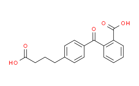 CAS No. 80866-86-0, 2-[[4-(3-carboxypropyl)phenyl]-oxomethyl]benzoic acid
