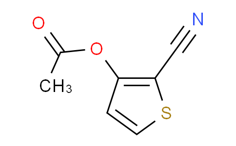 CAS No. 81344-59-4, (2-Cyanothiophen-3-yl) acetate