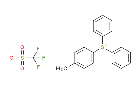 CAS No. 81416-37-7, Diphenyl(p-tolyl)sulfonium trifluoromethanesulfonate