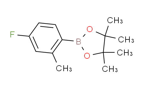 CAS No. 815631-56-2, 2-(4-fluoro-2-methylphenyl)-4,4,5,5-tetramethyl-1,3,2-dioxaborolane