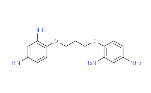 CAS No. 81892-72-0, 4,4'-(Propane-1,3-diylbis(oxy))bis(benzene-1,3-diamine)