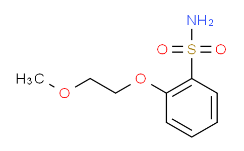 CAS No. 82031-33-2, 2-(2-methoxyethoxy)benzenesulfonamide
