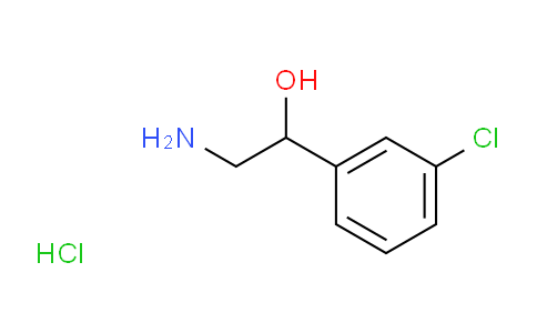 CAS No. 82171-33-3, 2-Amino-1-(3-chlorophenyl)ethan-1-ol hydrochloride