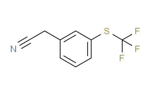 CAS No. 82174-09-2, 2-[3-(Trifluoromethylthio)phenyl]acetonitrile