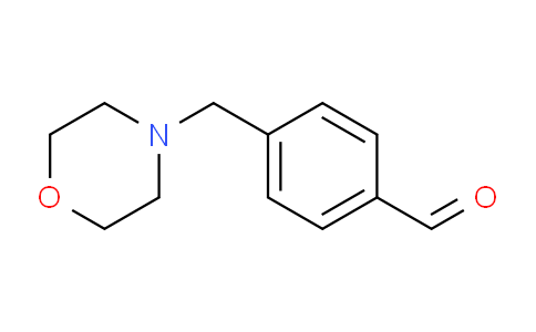 CAS No. 82413-63-6, 4-(Morpholinomethyl)benzaldehyde