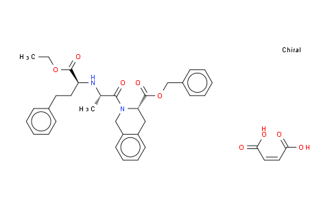 CAS No. 82586-54-7, Quinapril benzyl ester maleate
