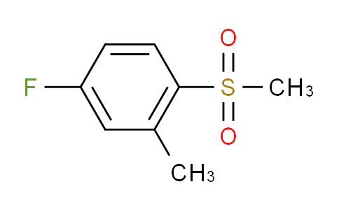 CAS No. 828270-62-8, 4-Fluoro-2-methyl-1-(methylsulfonyl)benzene