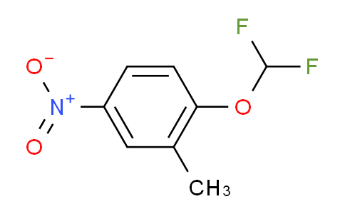 CAS No. 83190-00-5, 1-(Difluoromethoxy)-2-methyl-4-nitrobenzene