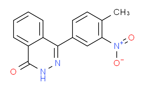 CAS No. 832673-95-7, 4-(4-Methyl-3-nitrophenyl)-2H-phthalazin-1-one