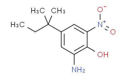 CAS No. 83488-02-2, 4-tert-Amyl-2-amino-6-nitrophenol