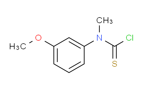 CAS No. 83508-58-1, N-(3-methoxyphenyl)-N-methylcarbamothioyl chloride