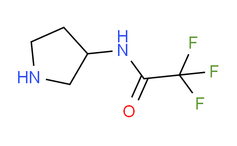 CAS No. 84424-06-6, 2,2,2-Trifluoro-N-(pyrrolidin-3-yl)acetamide