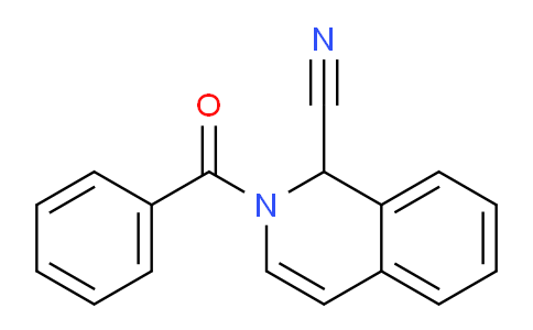 CAS No. 844-25-7, 2-benzoyl-1H-isoquinoline-1-carbonitrile