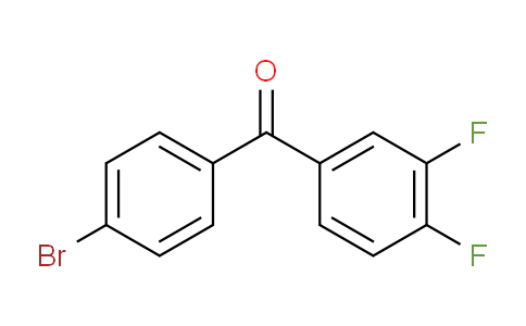 CAS No. 844878-99-5, (4-bromophenyl)-(3,4-difluorophenyl)methanone