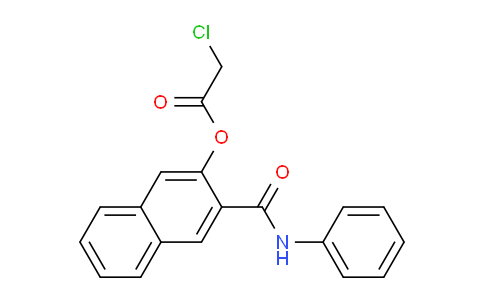 CAS No. 84522-14-5, [3-(Phenylcarbamoyl)naphthalen-2-yl] 2-chloroacetate