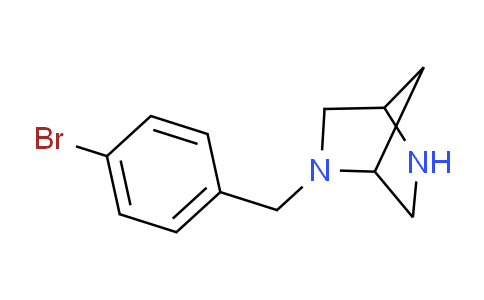 CAS No. 845866-72-0, 2-[(4-Bromophenyl)methyl]-2,5-diazabicyclo[2.2.1]heptane