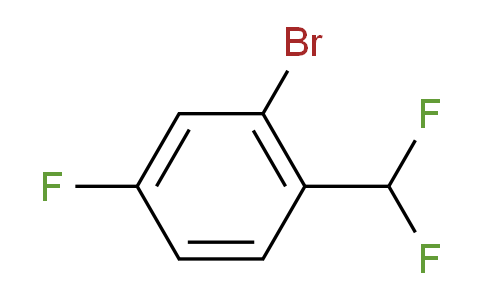 CAS No. 845866-81-1, 2-Bromo-1-(difluoromethyl)-4-fluorobenzene