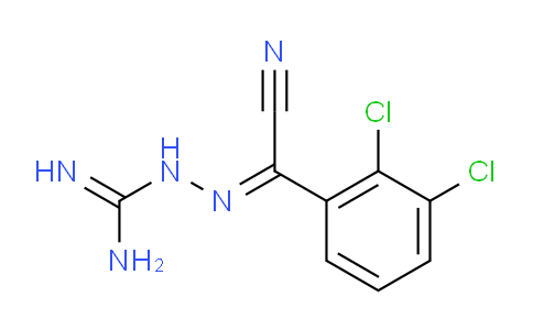 CAS No. 84689-20-3, N'-Carbamimidoyl-2,3-dichlorobenzohydrazonoyl cyanide