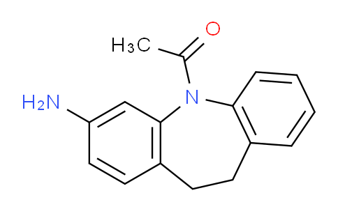 CAS No. 84803-67-8, 1-(3-Amino-10,11-dihydro-5H-dibenzo[b,f]azepin-5-yl)ethanone