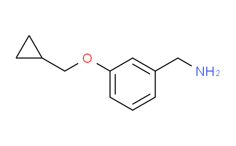 CAS No. 848444-80-4, [3-(Cyclopropylmethoxy)phenyl]methanamine