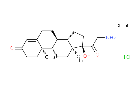 CAS No. 84869-30-7, 21-Amino-17-hydroxyprogesterone hydrochloride