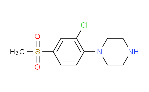CAS No. 849035-72-9, 1-[2-Chloro-4-(methylsulphonyl)phenyl]piperazine