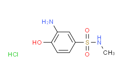 CAS No. 85237-56-5, 3-amino-4-hydroxy-N-methylbenzenesulfonamide hydrochloride