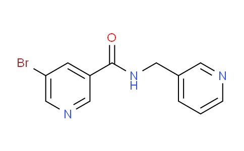 CAS No. 852916-15-5, 5-Bromo-N-(3-pyridinylmethyl)-3-pyridinecarboxamide