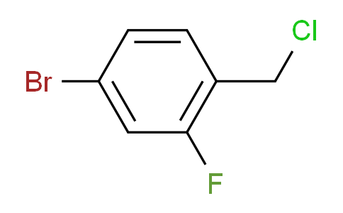 CAS No. 85510-82-3, 4-Bromo-1-(chloromethyl)-2-fluorobenzene