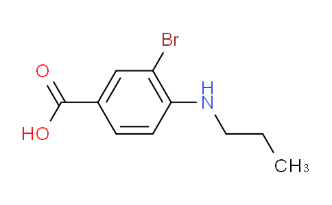 CAS No. 855592-12-0, 3-Bromo-4-(propylamino)benzoic acid