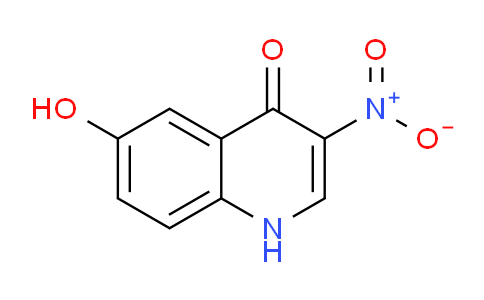 CAS No. 855764-13-5, 6-hydroxy-3-nitro-1H-quinolin-4-one