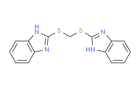CAS No. 85770-95-2, Bis((1H-benzo[d]imidazol-2-yl)thio)methane