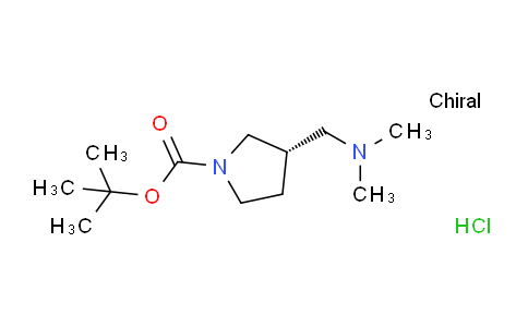 CAS No. 85916-26-3, S-1-Boc-3-diMethylaMinoMethyl-pyrrolidine-hcl