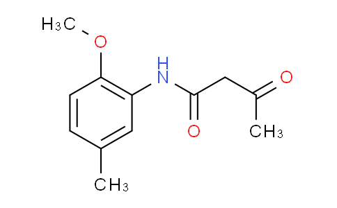 CAS No. 85968-72-5, N-(2-methoxy-5-methylphenyl)-3-oxobutanamide