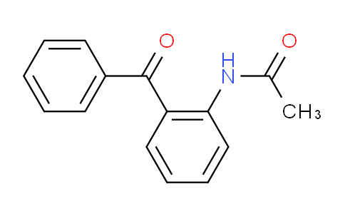 CAS No. 85-99-4, N-(2-benzoylphenyl)acetamide