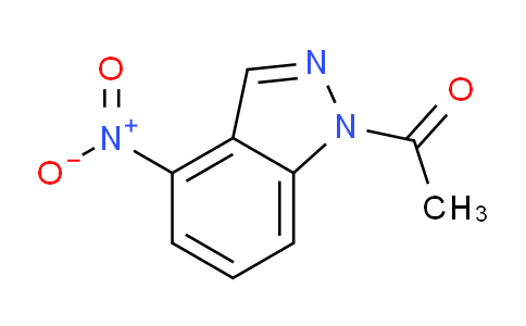 CAS No. 86009-37-2, 1-(4-nitro-1-indazolyl)ethanone