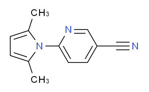 CAS No. 861207-98-9, 6-(2,5-dimethyl-1-pyrrolyl)-3-pyridinecarbonitrile