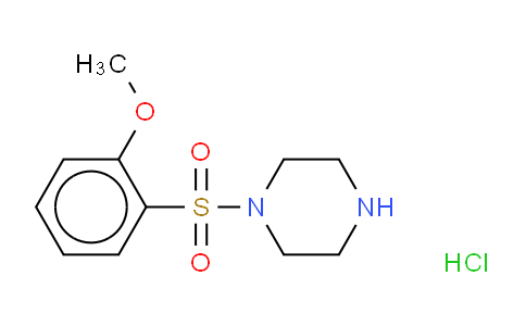 CAS No. 864759-55-7, 1-(2-methoxyphenyl)sulfonylpiperazine,hydrochloride