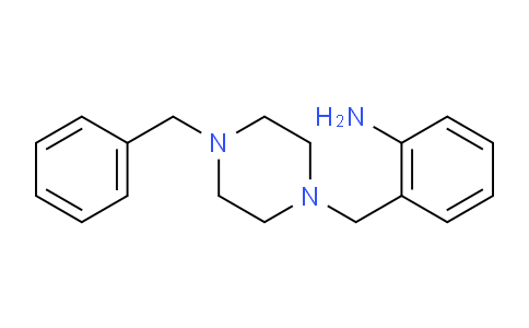 CAS No. 60261-53-2, 2-(4-Benzyl-piperazin-1-yl-methyl)aniline