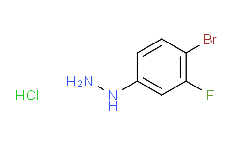CAS No. 865705-44-8, (4-bromo-3-fluorophenyl)hydrazine hydrochloride