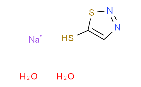 CAS No. 865854-97-3, 5-Mercapto-1,2,3-thiadiazole sodium salt dihydrate