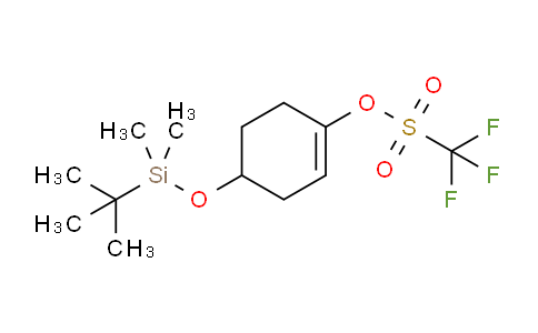 CAS No. 865869-24-5, 4-((Tert-Butyldimethylsilyl)oxy)cyclohex-1-en-1-yl trifluoromethanesulfonate