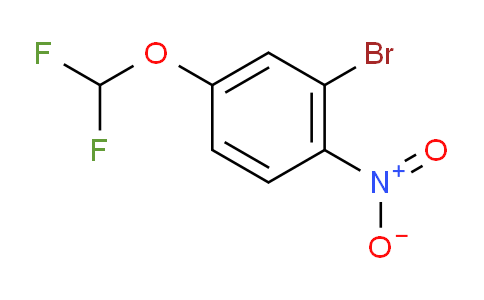 CAS No. 865886-83-5, 2-Bromo-4-(difluoromethoxy)-1-nitrobenzene